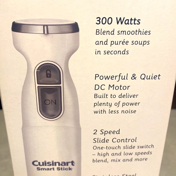 NWT Cuisinart Smart Stick Two Speed Hand Blender. - Picture 2 of 6